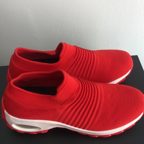 Memory foam sneakers, slip on, size 9.5,arch support Hyper soft orthopedic brand - Picture 3 of 7